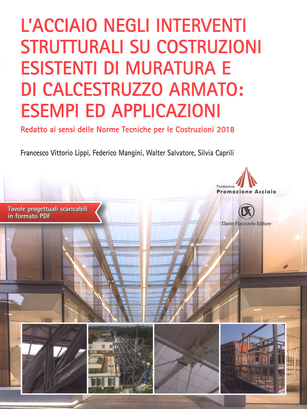 L'acciaio negli interventi strutturali su costruzioni esistenti di muratura e di calcestruzzo armato: esempi ed applicazioni redatto ai sensi delle norme tecniche per le costruzioni 2018