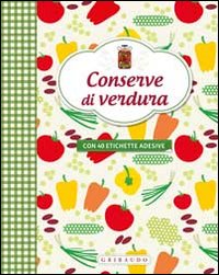 Conserve di verdura. Con adesivi