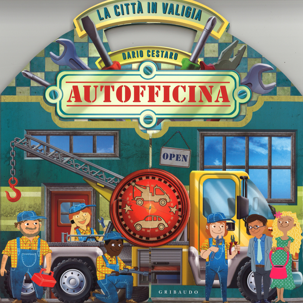 La città in valigia. autofficina. Libro pop-up