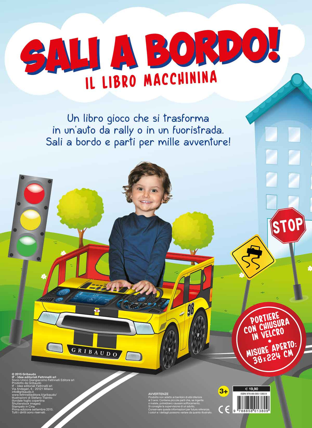 Sali a bordo! Il libro macchinina