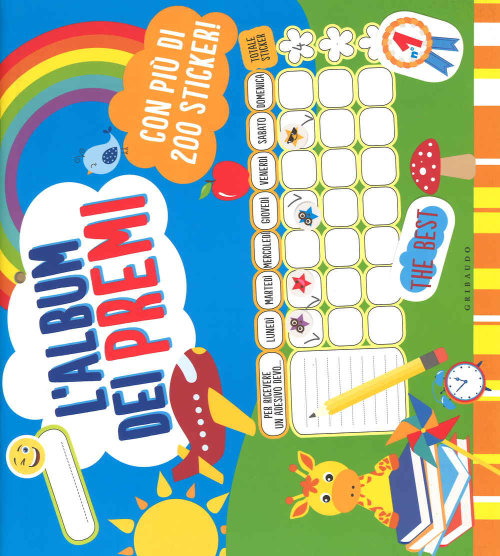 L'album dei premi. Con adesivi