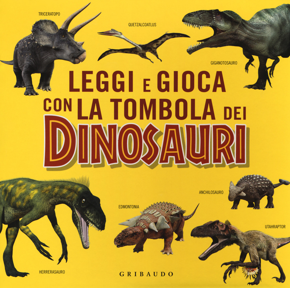 Leggi e gioca con la tombola dei dinosauri