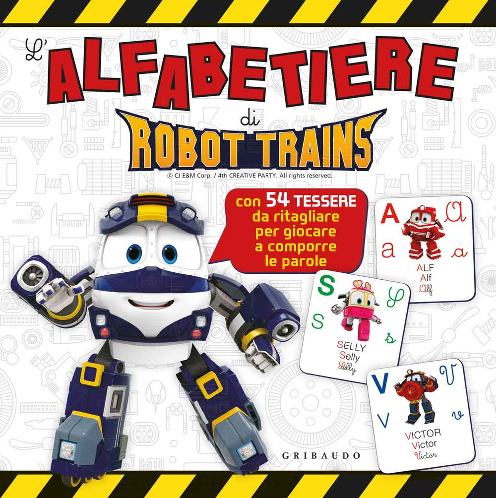 L'alfabetiere di Robot Trains