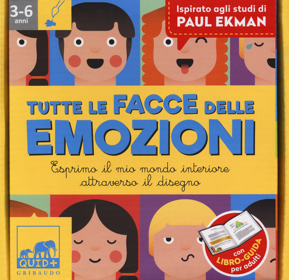 Tutte le facce delle emozioni. Esprimo il mio mondo interiore attraverso il disegno. Ispirato agli studi di Paul Ekman