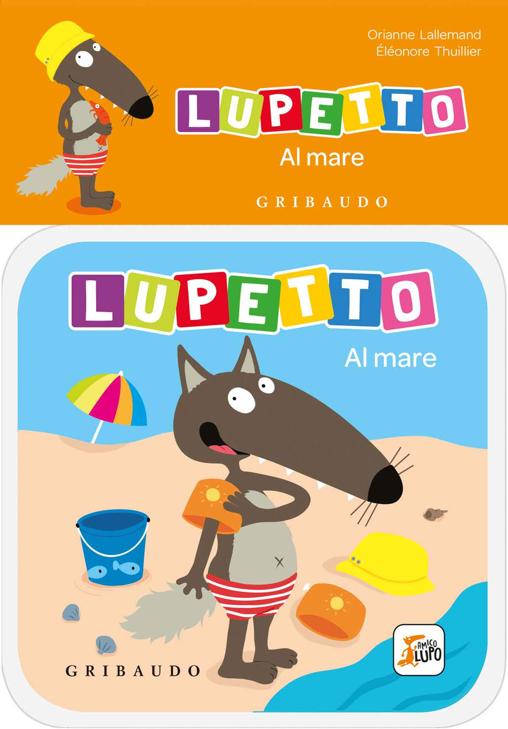 Al mare. Lupetto. Amico lupo