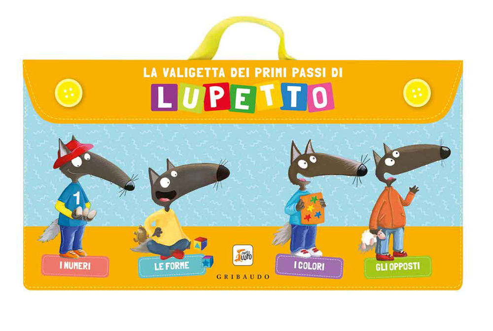 La valigetta dei primi passi di lupetto. Amico Lupo
