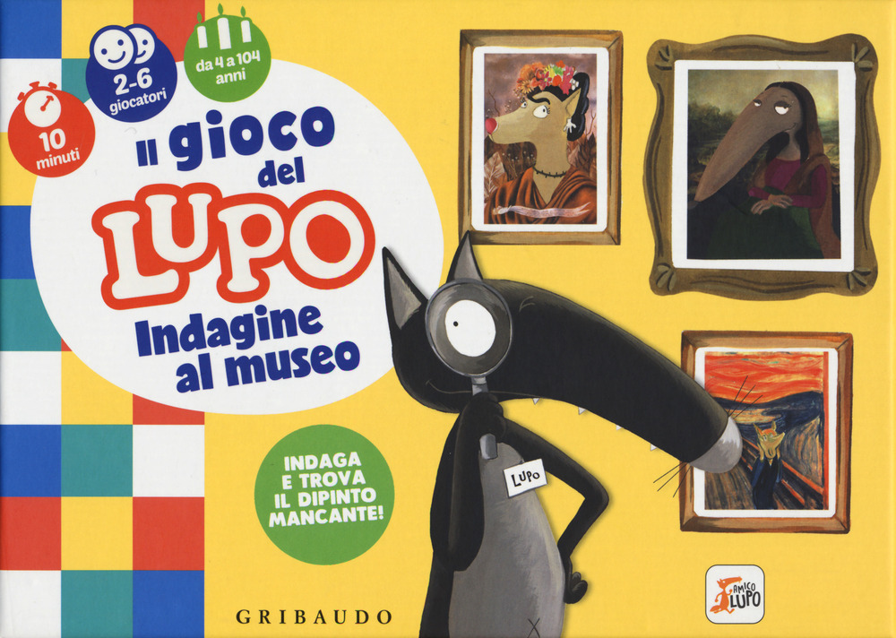 Il gioco del lupo. Indagine al museo. Amico lupo