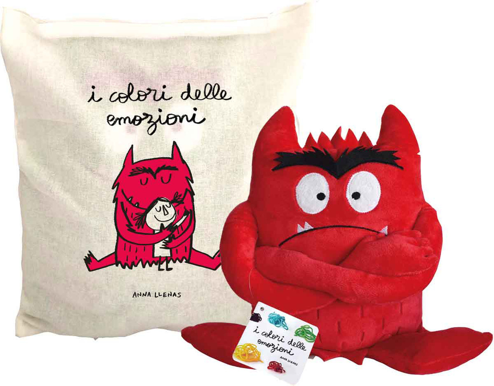 Rabbia. Mostro rosso. Il mostro dei colori