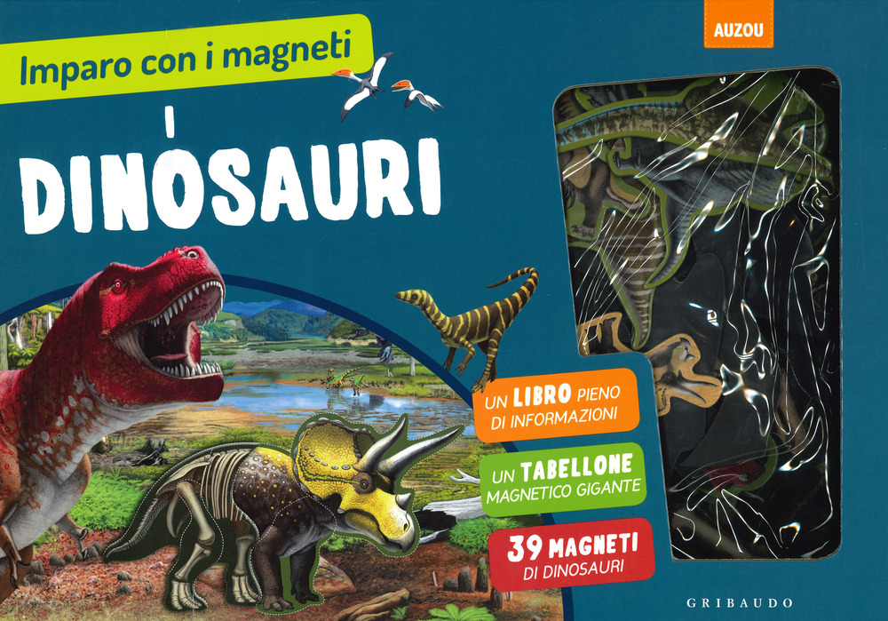 Dinosauri. Imparo con i magneti