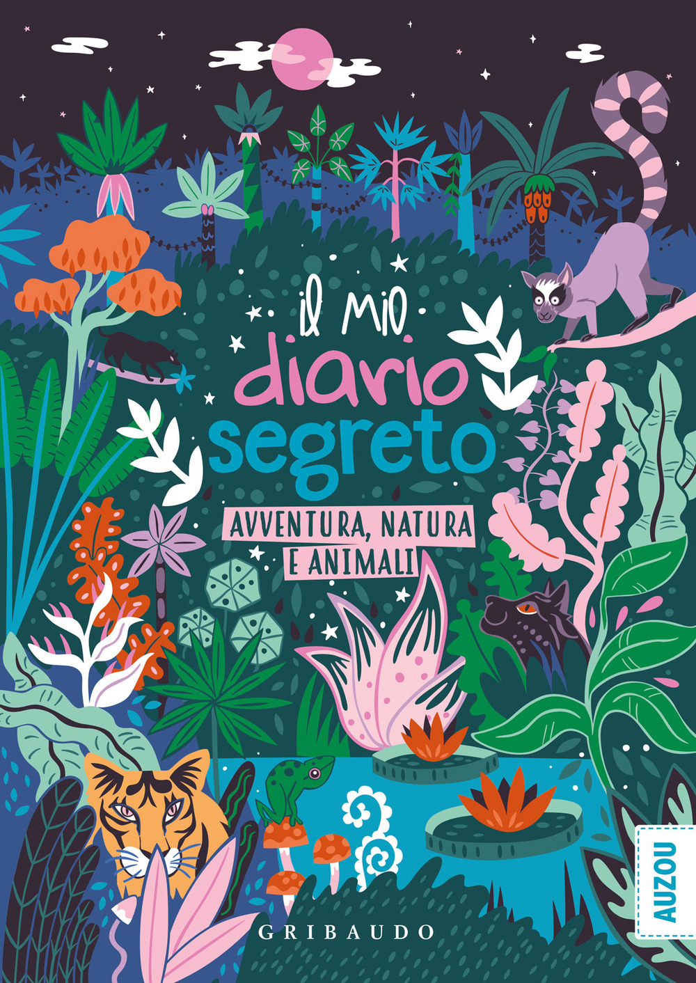 Il mio diario segreto. Avventura, natura e animali. Con adesivi