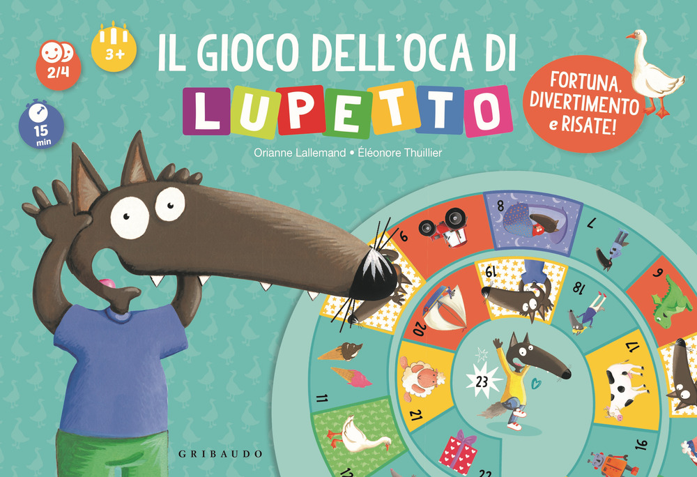 Il gioco dell'oca di Lupetto. Amico lupo