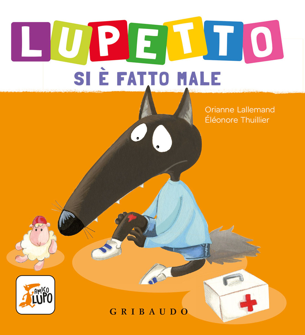 Lupetto si è fatto male. Amico lupo