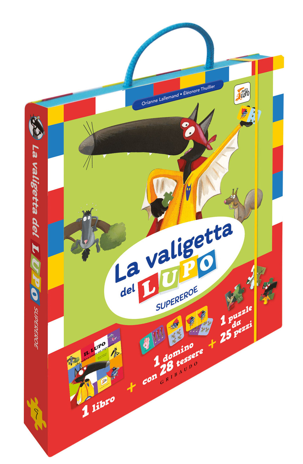 La valigetta del lupo supereroe. Amico lupo