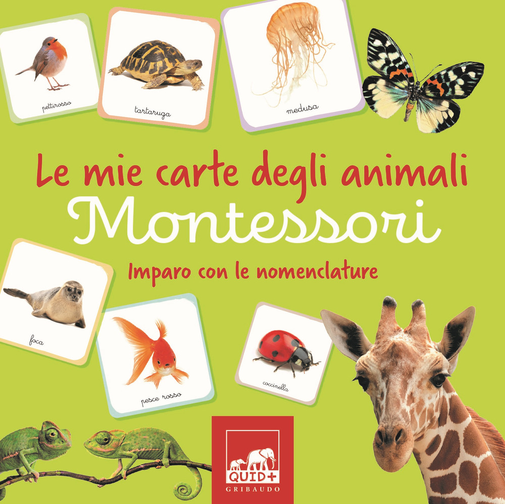 Le mie carte degli animali Montessori. Imparo con le nomenclature