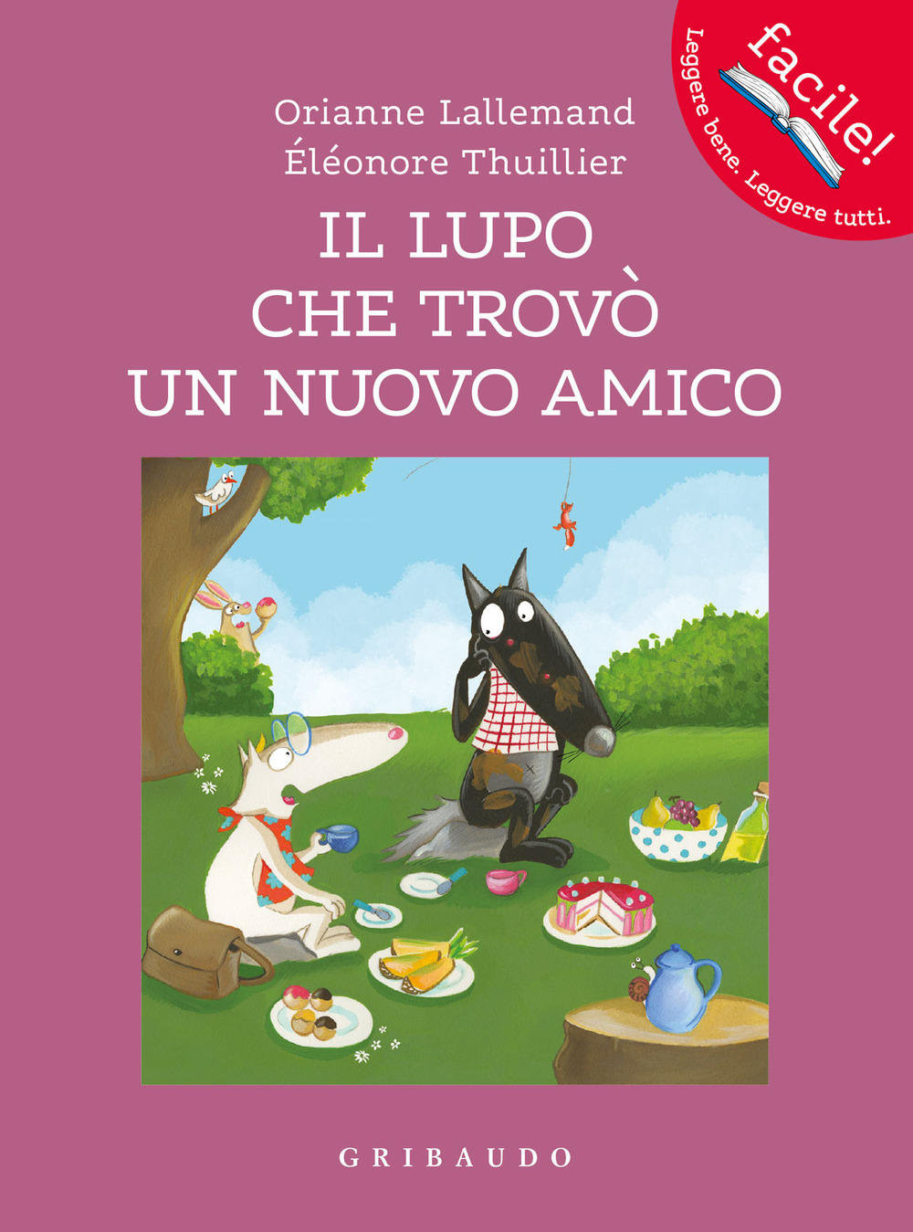 Il lupo che trovò un nuovo amico. Amico lupo