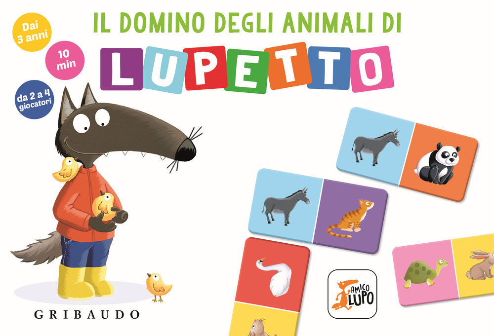 Il domino degli animali di Lupetto. Amico Lupo