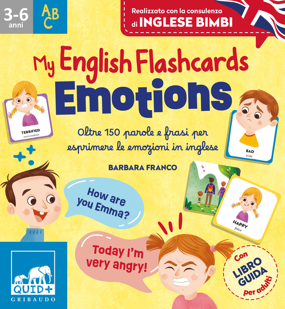 Emotions. My english flaschcards. Oltre 150 parole e frasi per esprimere le emozioni in inglese