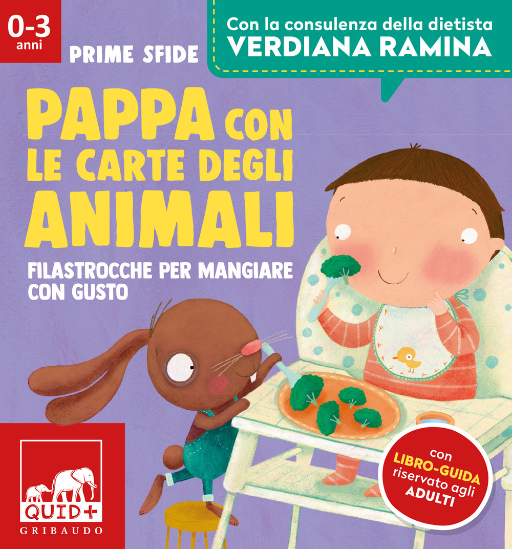 Pappa con le carte degli animali. Filastrocche per mangiare con gusto