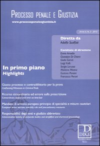 Processo penale e giustizia. Vol. 2