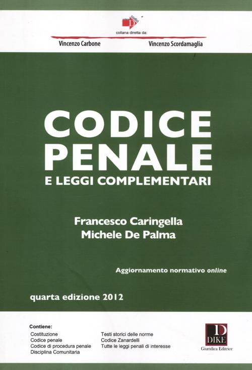 Codice penale e leggi complementari