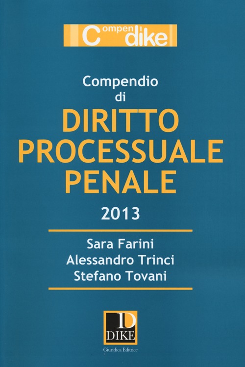 Compendio di diritto processuale penale