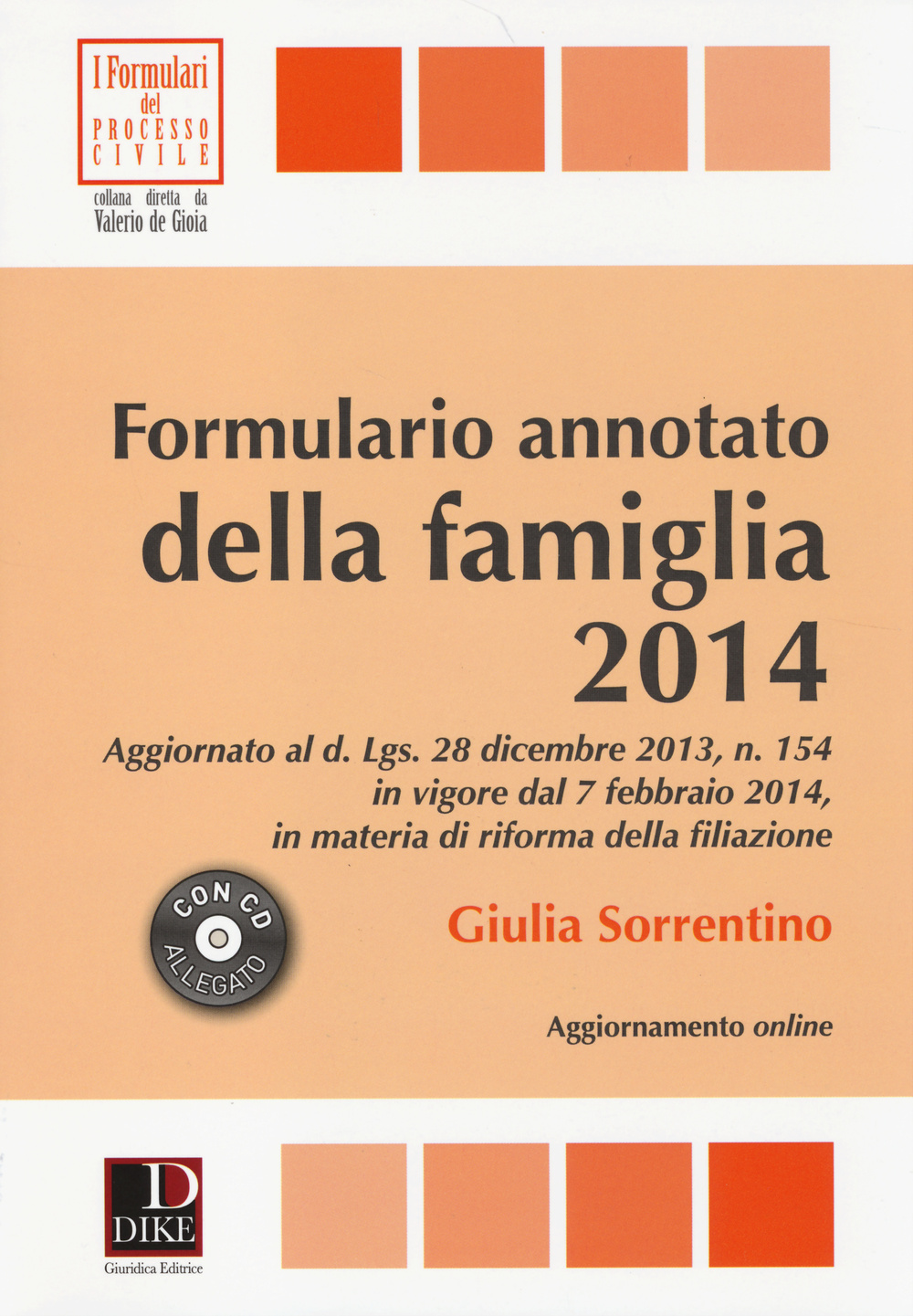Formulario annotato della famiglia 2014