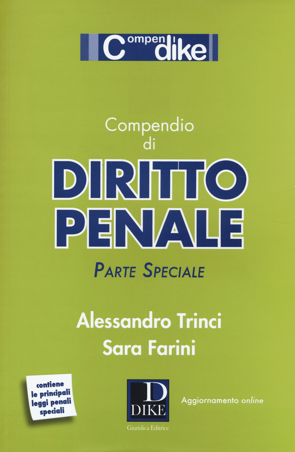 Compendio di diritto penale. Parte speciale