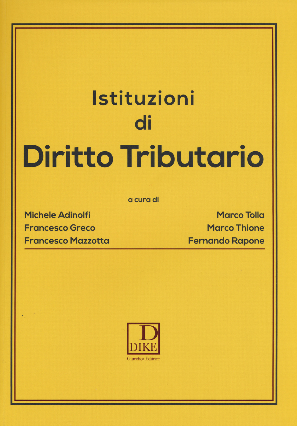 Istituzioni di diritto tributario