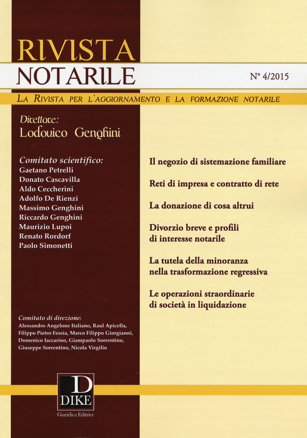Rivista notarile. Vol. 4