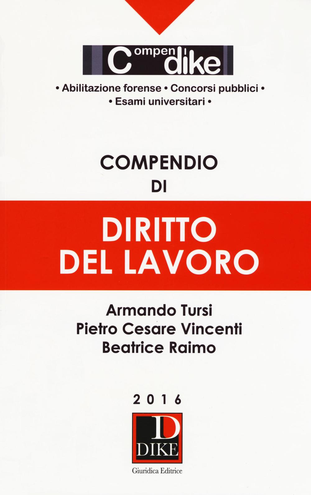 Compendio di diritto del lavoro