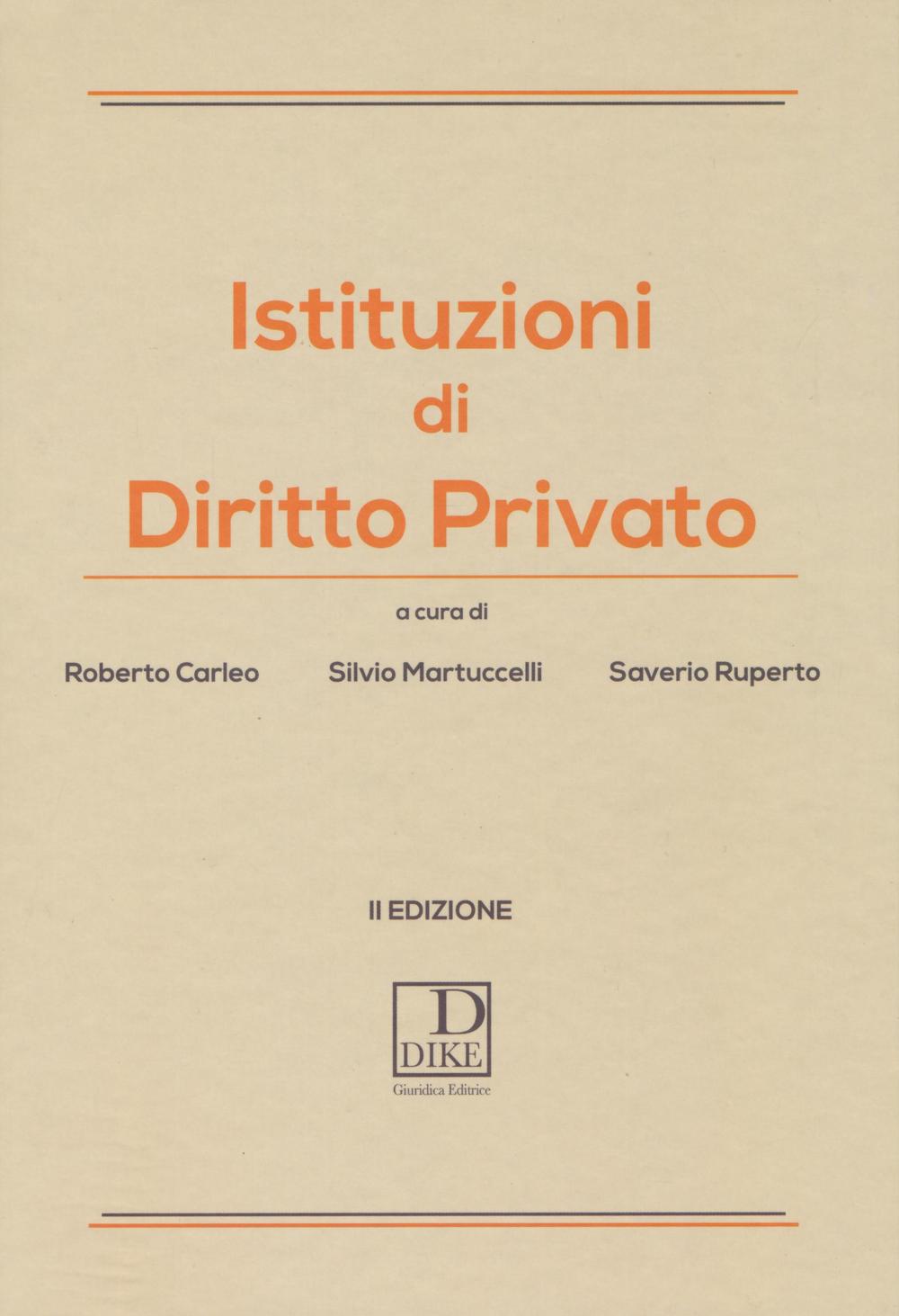 Istituzioni di diritto privato