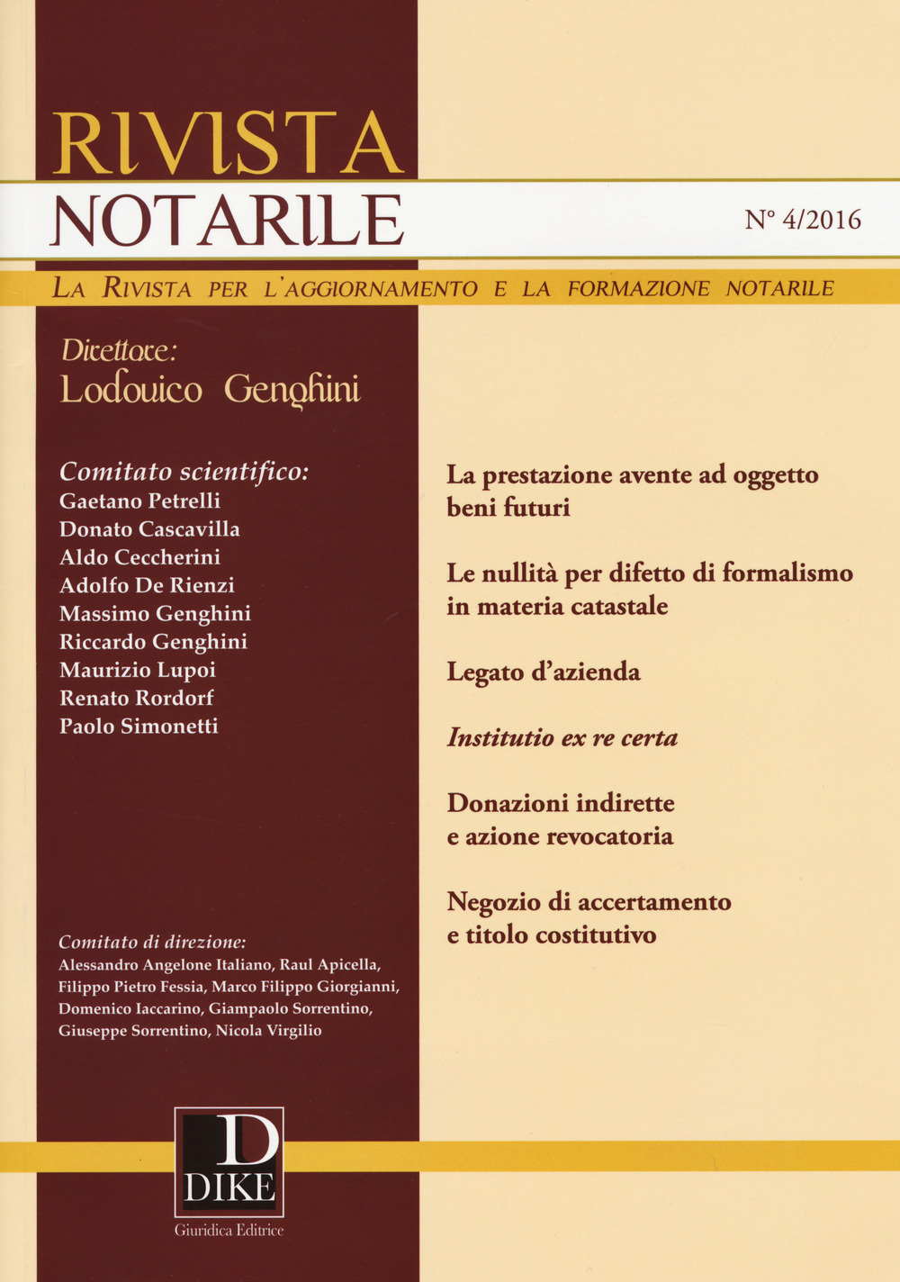 Rivista notarile. Vol. 4