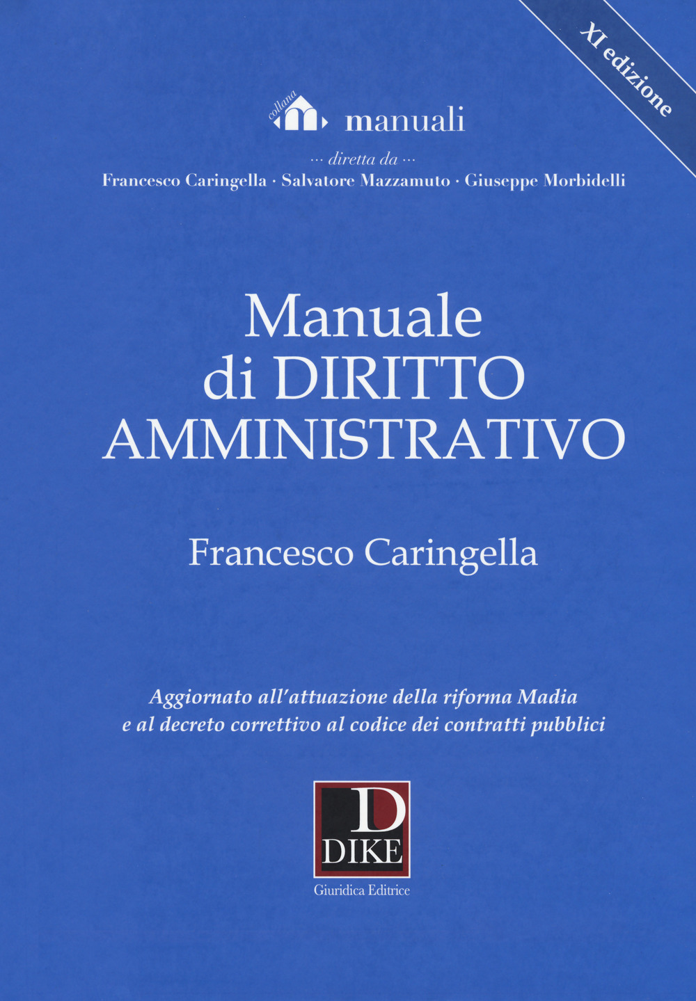 Manuale di diritto amministrativo