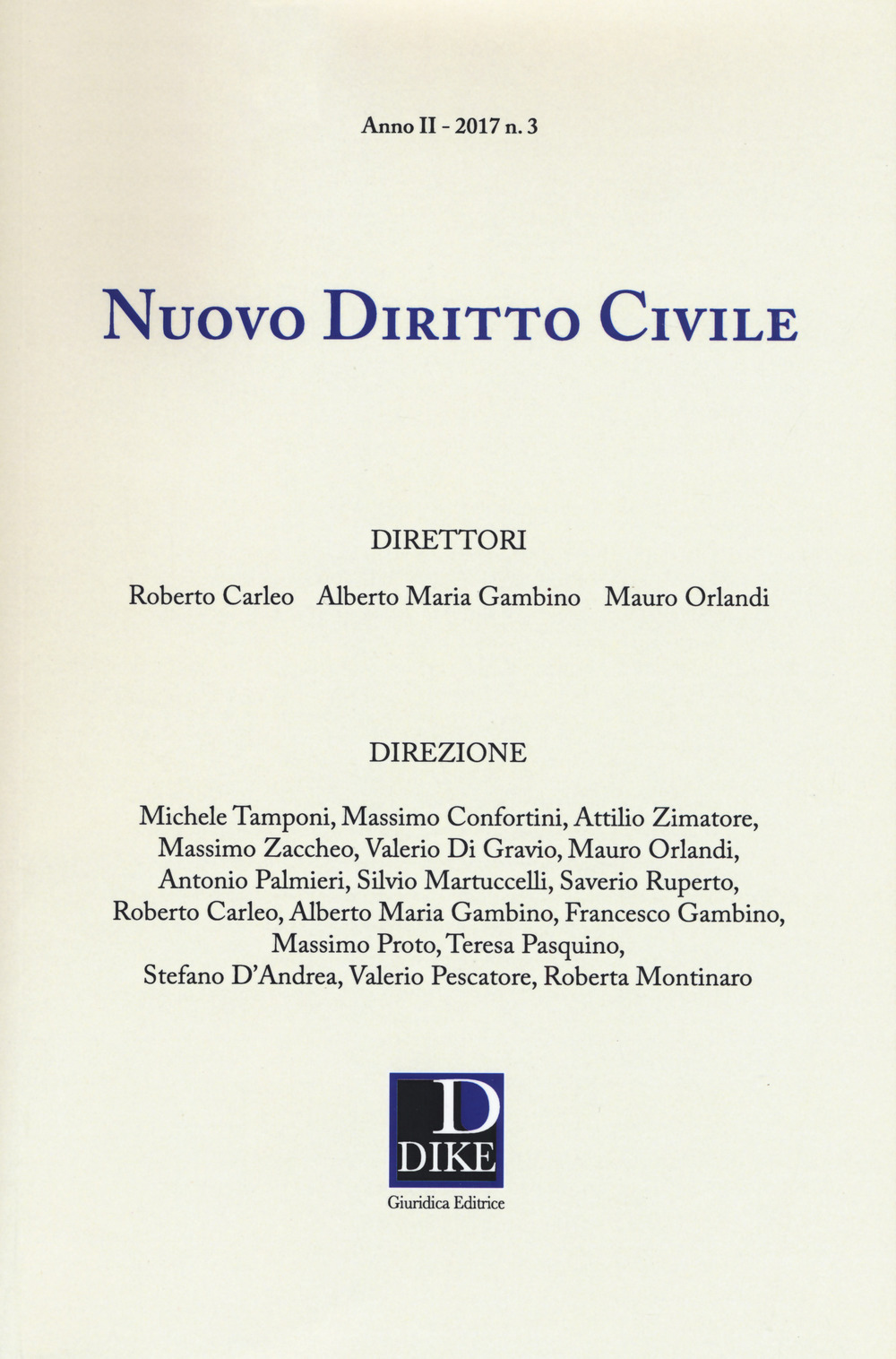 Nuovo diritto civile. Vol. 3