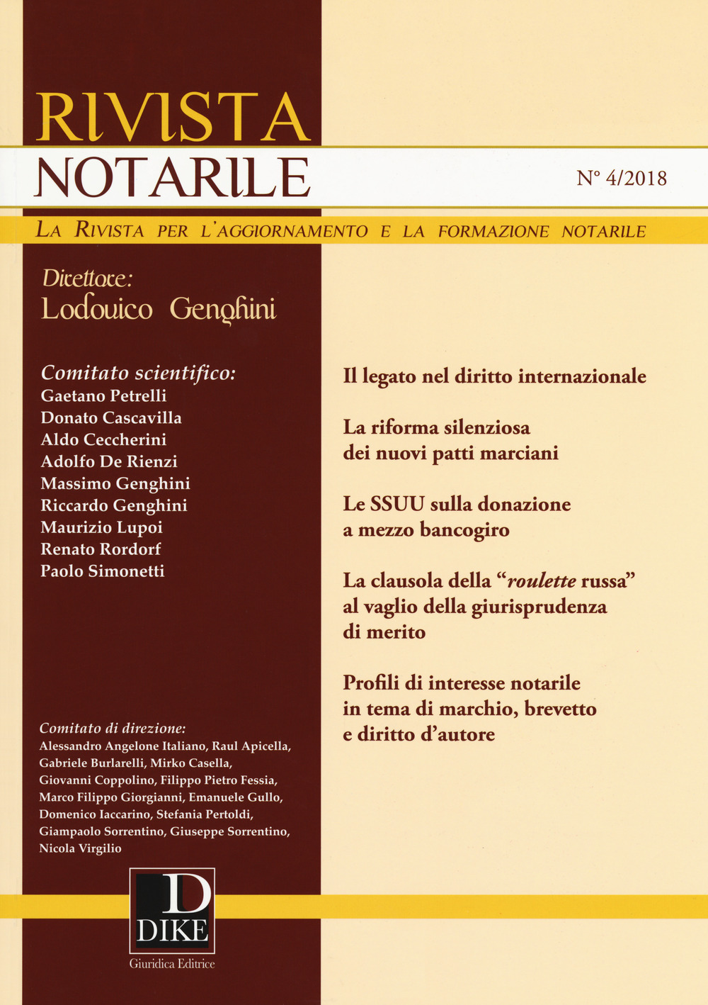 Rivista notarile. Vol. 4