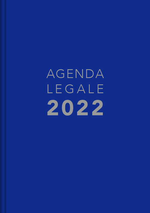 Agenda legale 2022. Ediz. blu