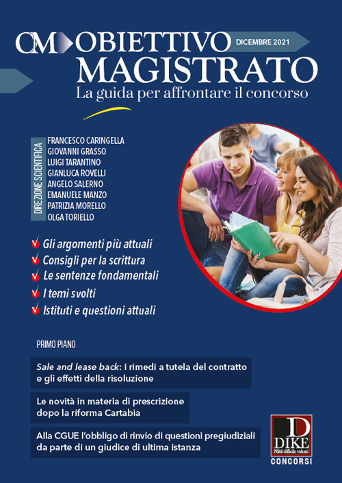 Obiettivo magistrato. La guida per affrontare il concorso. Vol. 9: Dicembre