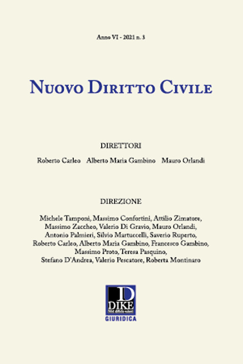Nuovo diritto civile. Vol. 3