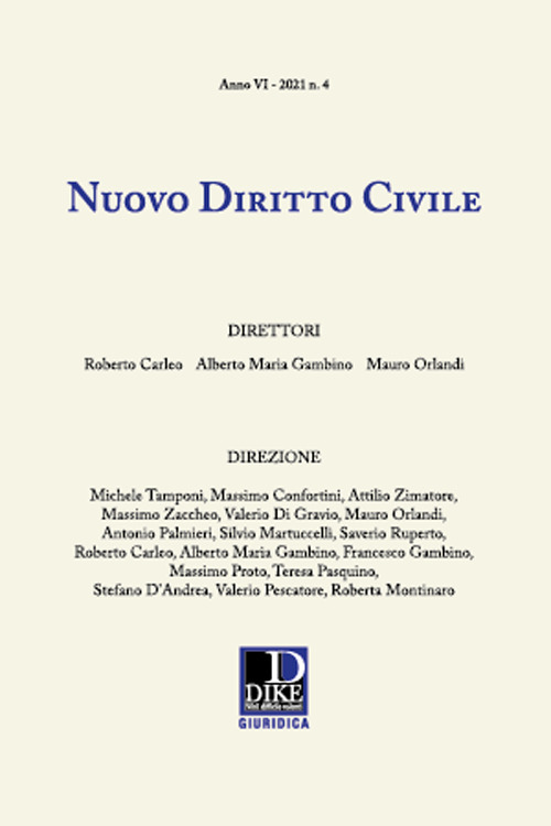 Nuovo diritto civile. Vol. 4
