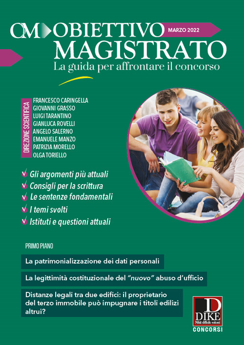 Obiettivo magistrato. La guida per affrontare il concorso. Vol. 3: Marzo 2022
