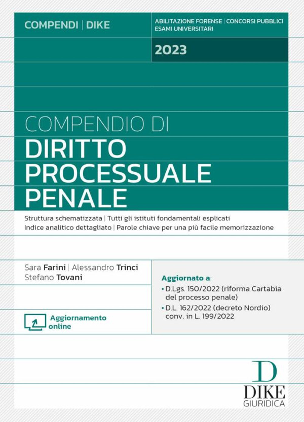 Compendio di diritto processuale penale