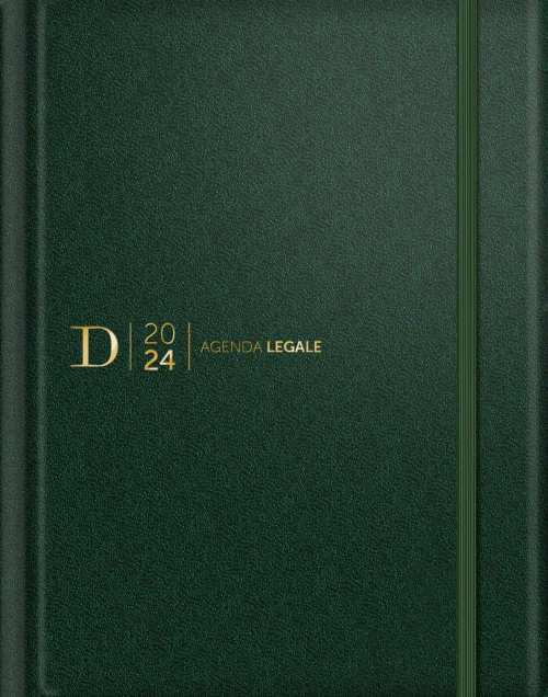 Agenda legale d'udienza 2024. Ediz. verde