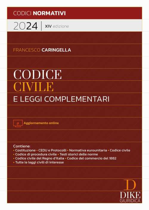 Codice civile e leggi complementari 2024