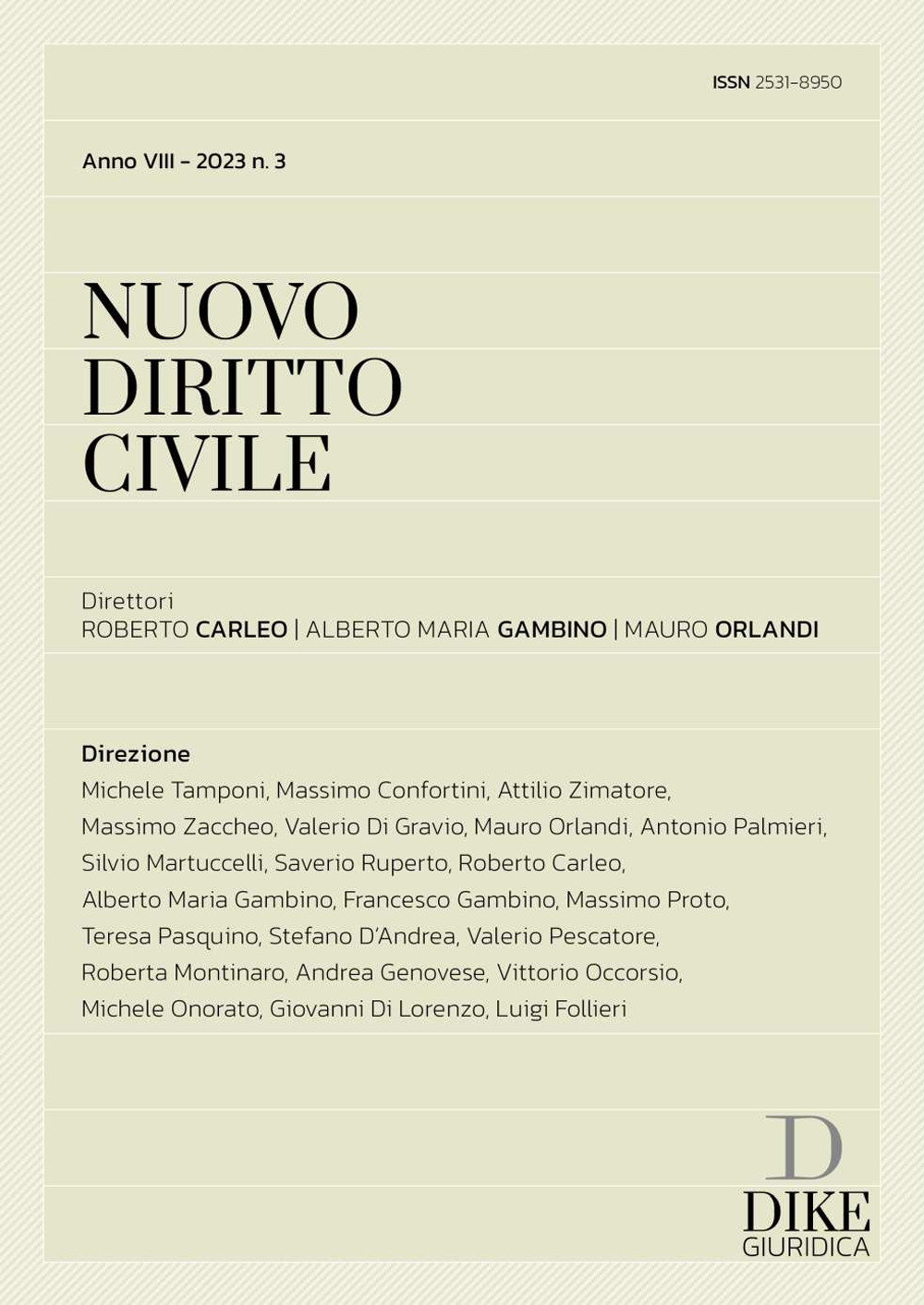 Nuovo diritto civile. Vol. 3