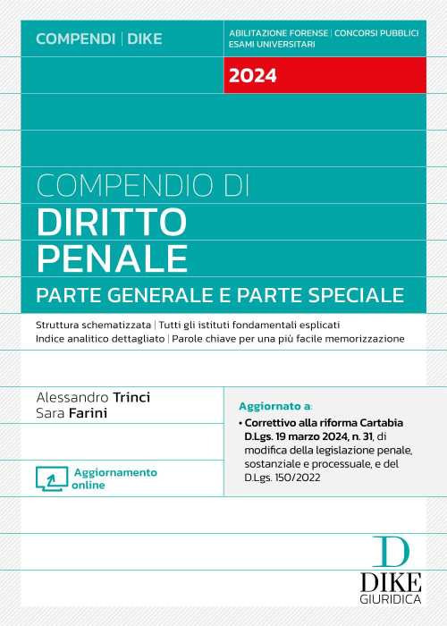 Compendio di diritto penale. Parte generale e parte speciale