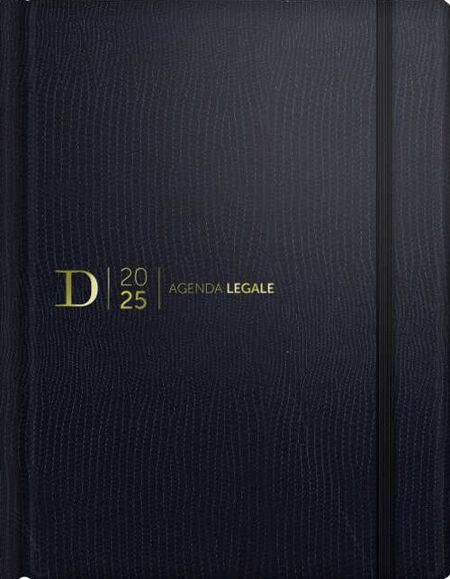 Agenda legale 2025. Ediz. blu