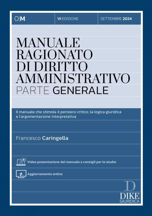 Manuale ragionato di diritto amministrativo