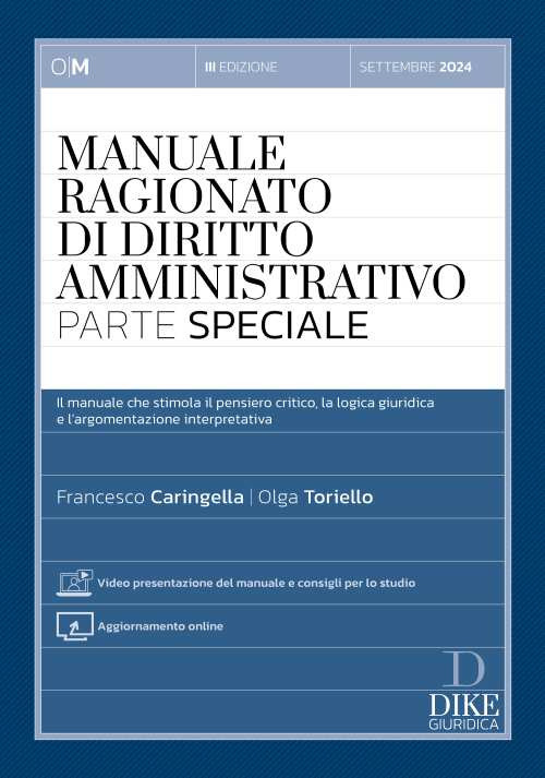 Manuale ragionato di diritto amministrativo. Parte speciale