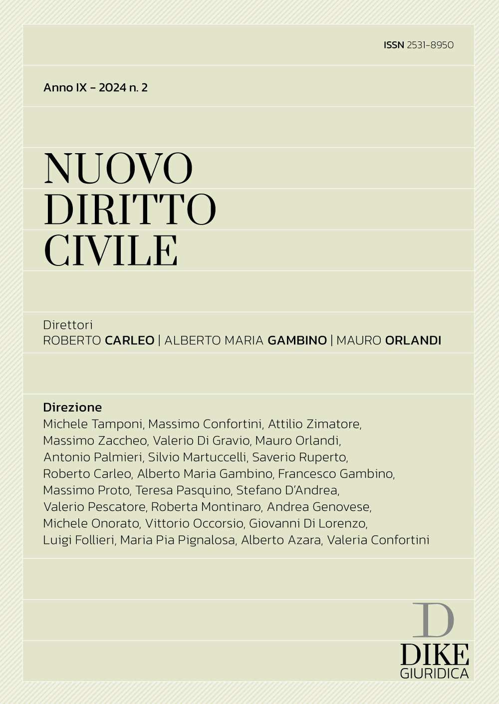 Nuovo diritto civile. Vol. 2