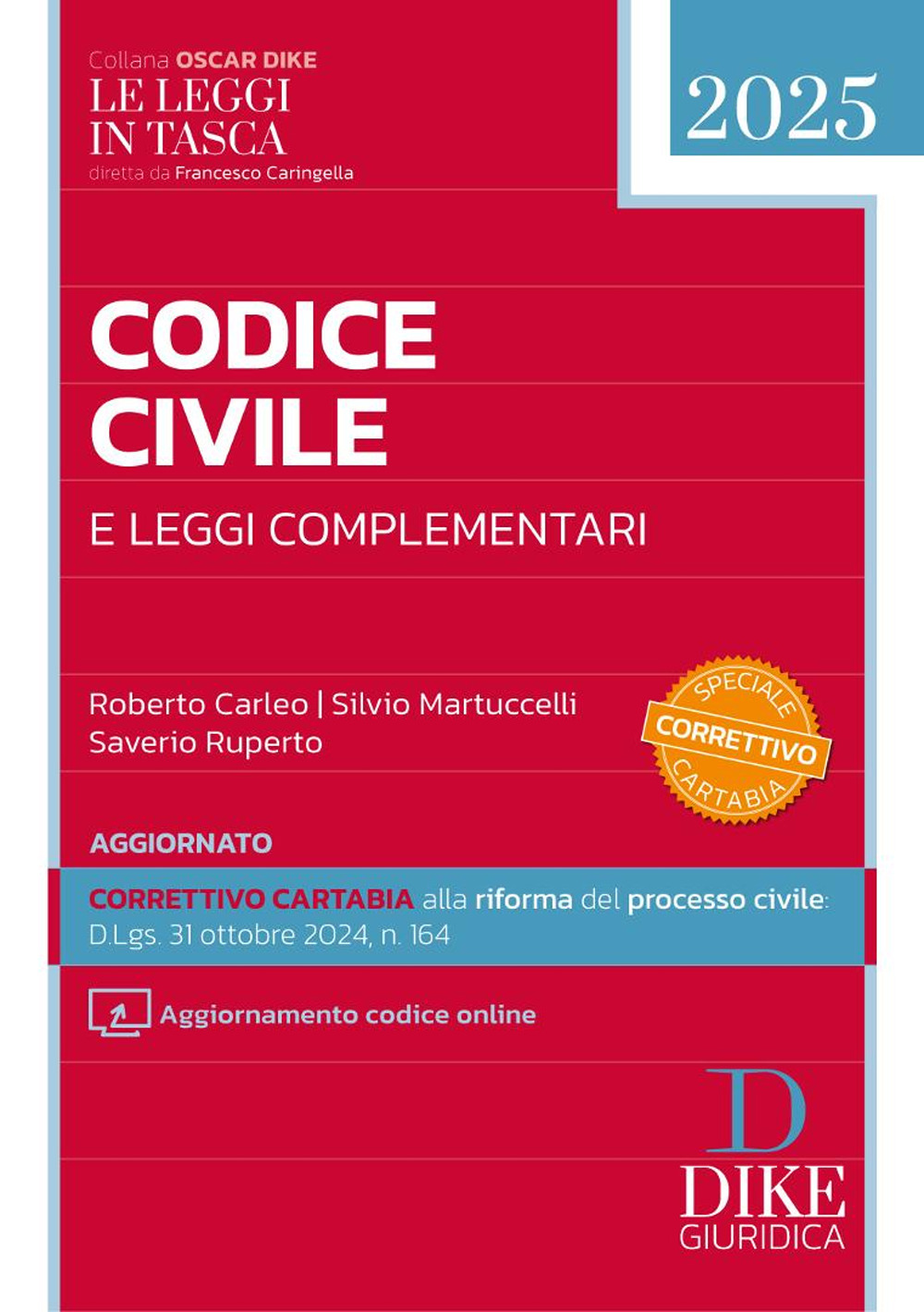 Codice civile e leggi complementari. Pocket 2025